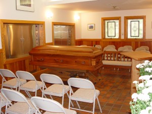 cedar hill cemetery - chapel setting